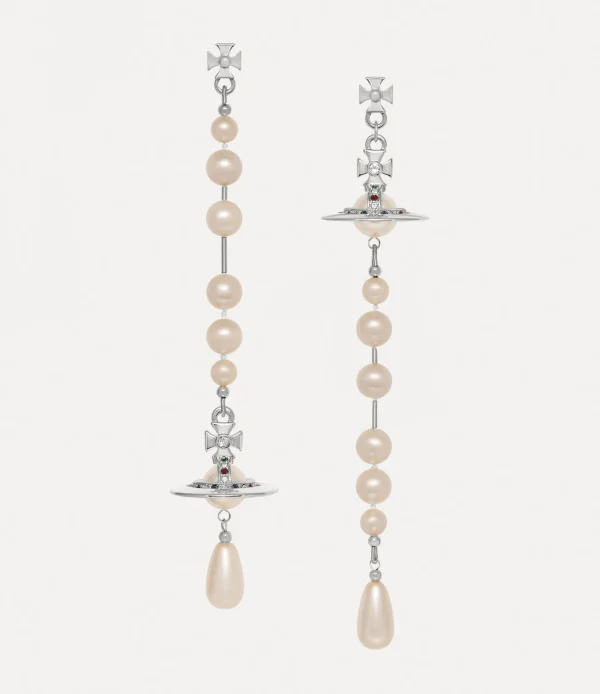Vivienne Westwood Broken Pearl Earrings | Women Earrings | Classic Styles