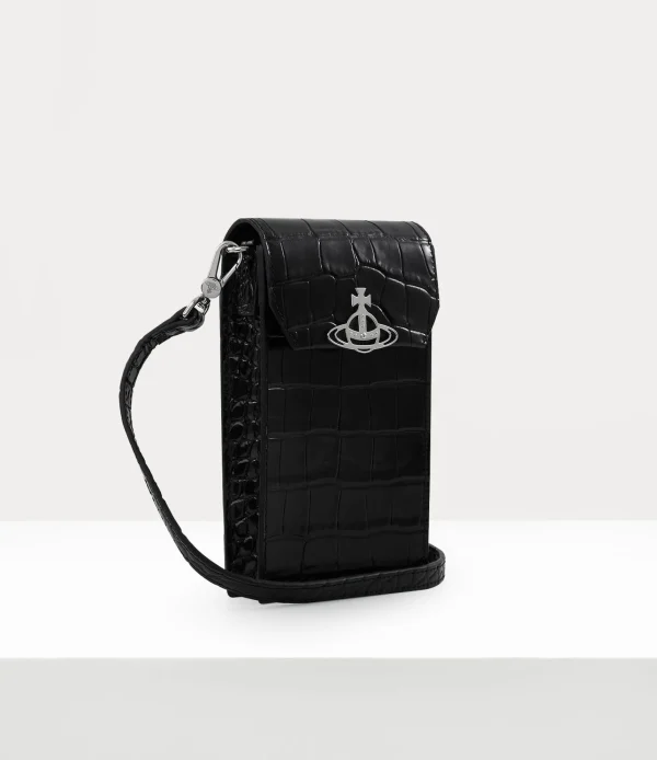 Vivienne Westwood Crocodile Phone Bag | Women Crossbody Bags | Crossbody Bags