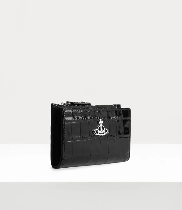 Vivienne Westwood Crocodile Slim Flap Card Holder | Women Wallets | Wallets And Purses