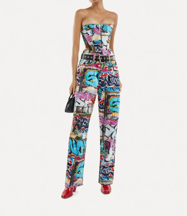 Vivienne Westwood Denim Cobrax Corset | Women Corsets | Tops And Shirts