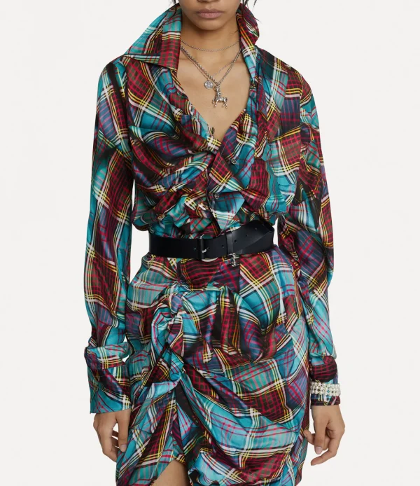 Vivienne Westwood Drunken Shirt | Women Tops And Shirts