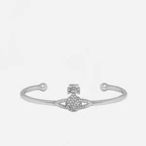 Vivienne Westwood Grace Bas Relief Open Bangle | Women Bracelets | Bracelets