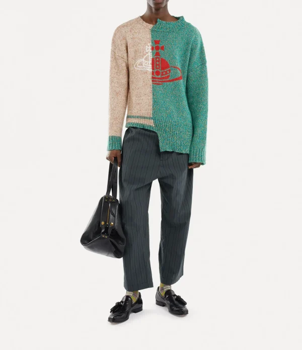 Vivienne Westwood Half & Half Jumper | Women Knitwear And Sweatshirts | Sweatshirts And T-Shirts
