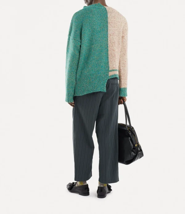 Vivienne Westwood Half & Half Jumper | Women Knitwear And Sweatshirts | Sweatshirts And T-Shirts