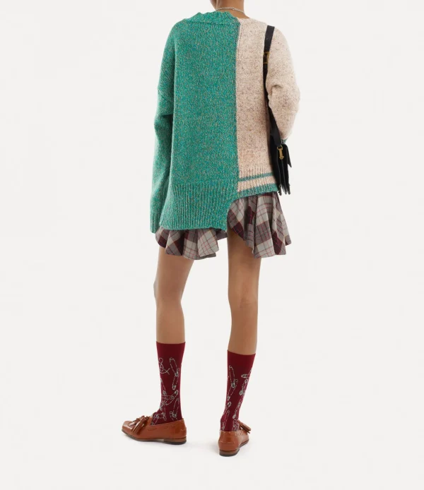 Vivienne Westwood Half & Half Jumper | Women Knitwear And Sweatshirts | Sweatshirts And T-Shirts