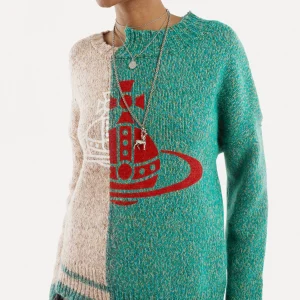 Vivienne Westwood Half & Half Jumper | Women Knitwear And Sweatshirts | Sweatshirts And T-Shirts