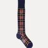 Vivienne Westwood High Tartan Sock | Women Socks | Socks And Tights