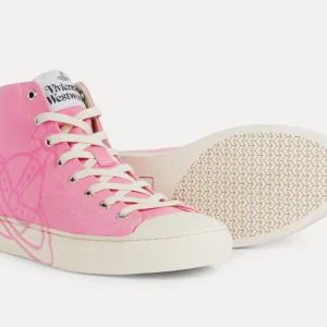 Vivienne Westwood High Top Canvas Plimsoll | Women Trainers