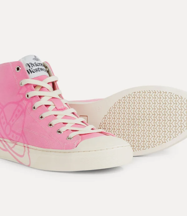 Vivienne Westwood High Top Canvas Plimsoll | Women Trainers