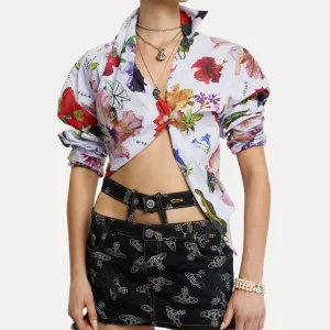 Vivienne Westwood Long Sleeve Natalia Shirt | Women Tops And Shirts