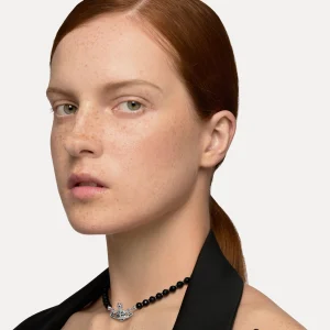 Vivienne Westwood Messaline Choker | Women Necklaces | Necklaces