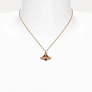 Vivienne Westwood New Diamante Heart Pendant Necklace | Women Necklaces | Necklaces