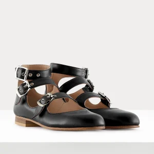 Vivienne Westwood Roman Three Strap Sandal | Women Sandals | Flats