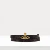 Vivienne Westwood Small Line Orb Buckle Belt | Women Belts And Harnesses | Belts And Harnesses