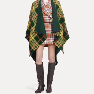 Vivienne Westwood Tartan Poncho | Women Scarves And Ponchos | Scarves And Ponchos